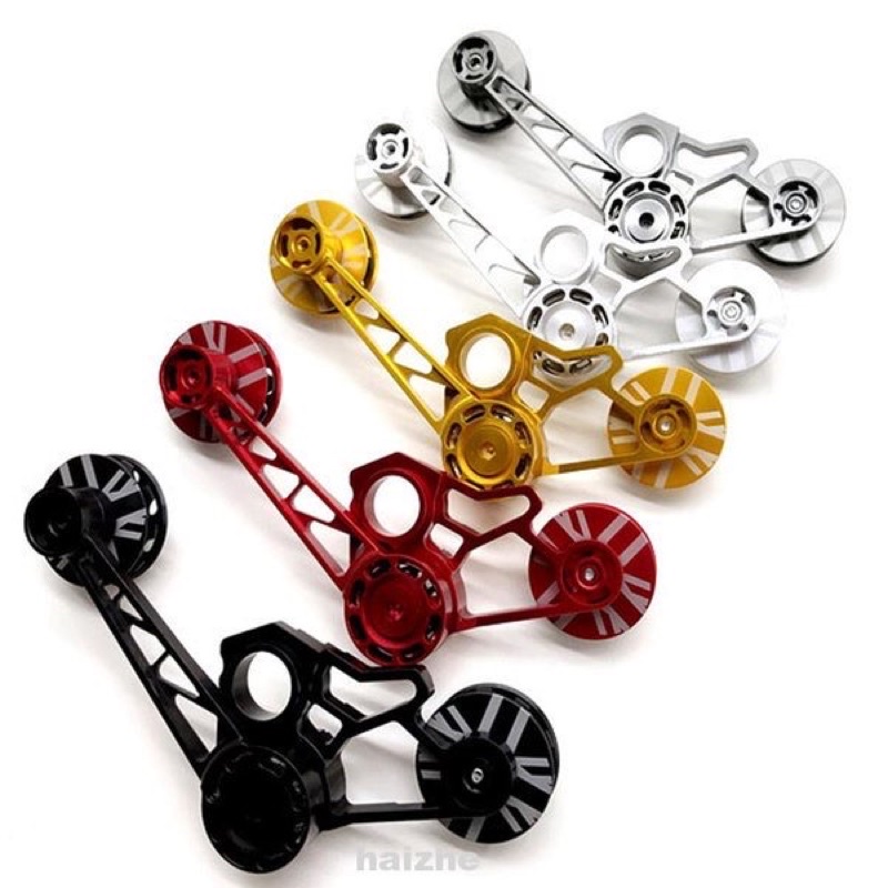 LITEPRO Chain Tensioner Extender Guide Wheel pulley Rd 2 6 Speed ...