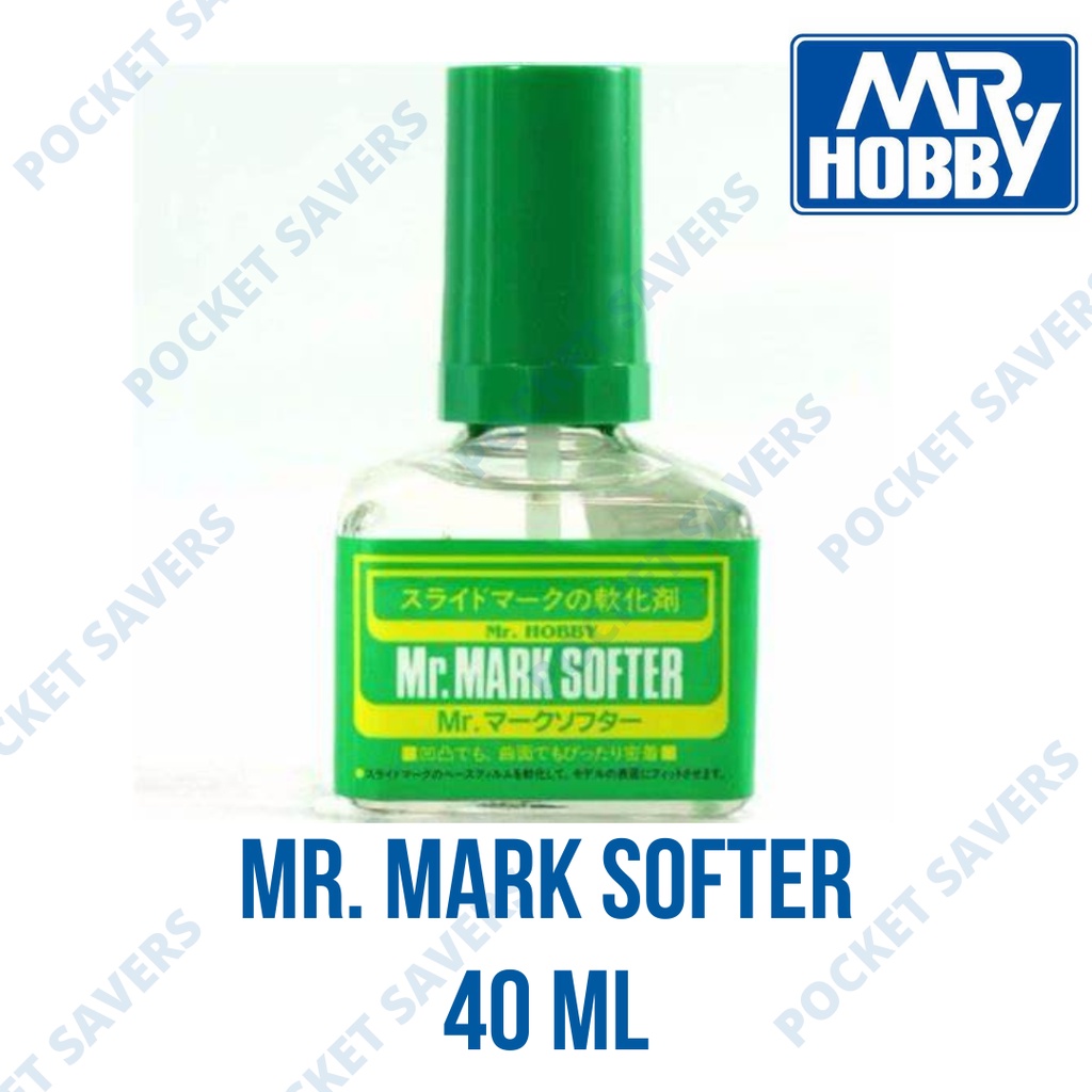 Mr. Hobby Mark Softer 40 ml (Decal Softening Agent, Model Softener, Tamiya Toy Car, Art