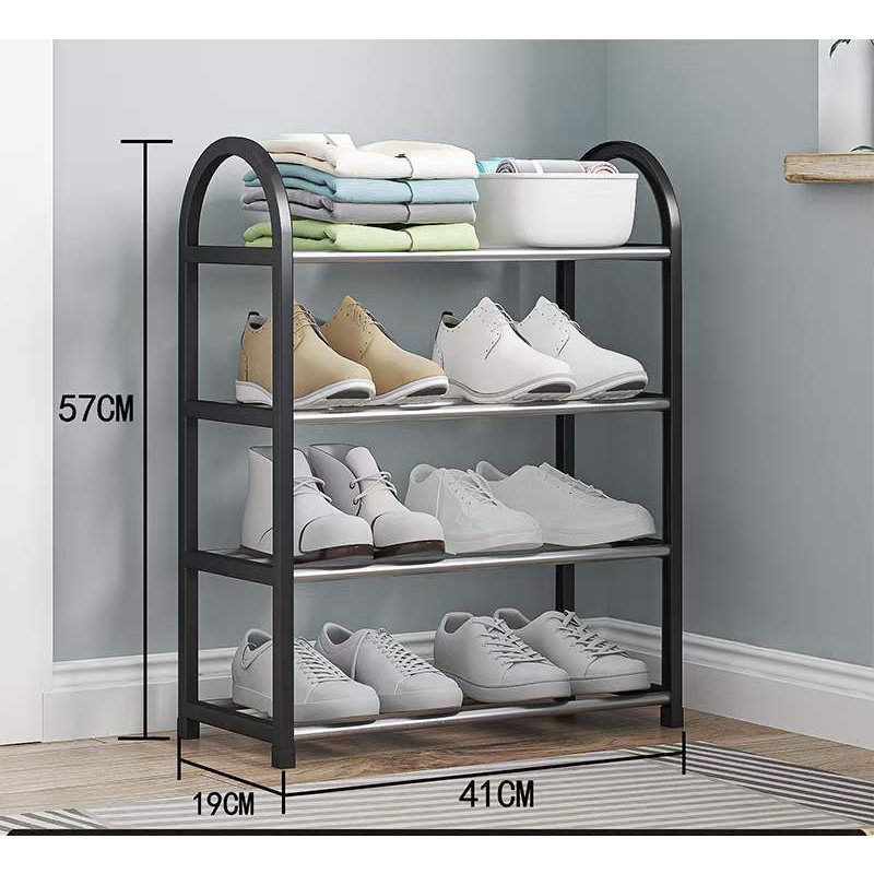 4 Layer Simple Shoerack Student Dormitory Shoe rack Easy Assemble ...