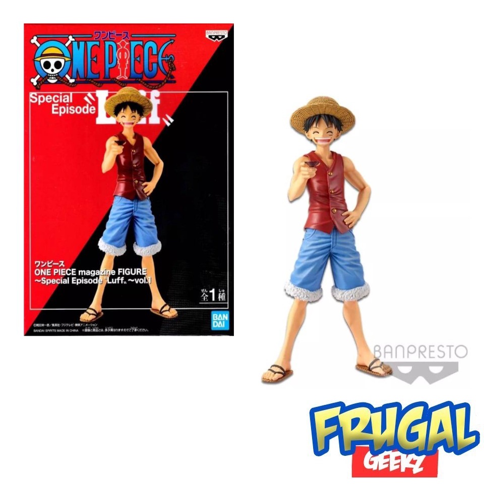 Used Banpresto One Piece Magazine Figure Special Episode Luff Vol.1