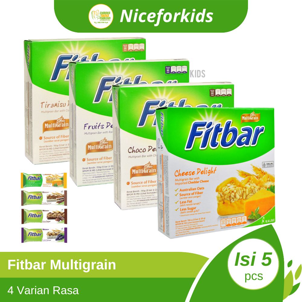 Fitbar Tiramisu Chocolate Fruits Cheese Flavor / Instant Healthy Snacks ...