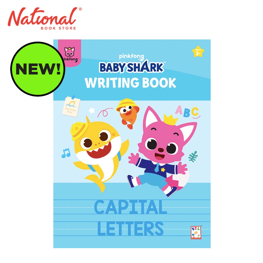 Pinkfong Baby Shark Writing Book Capital Letters - Trade Paperback ...