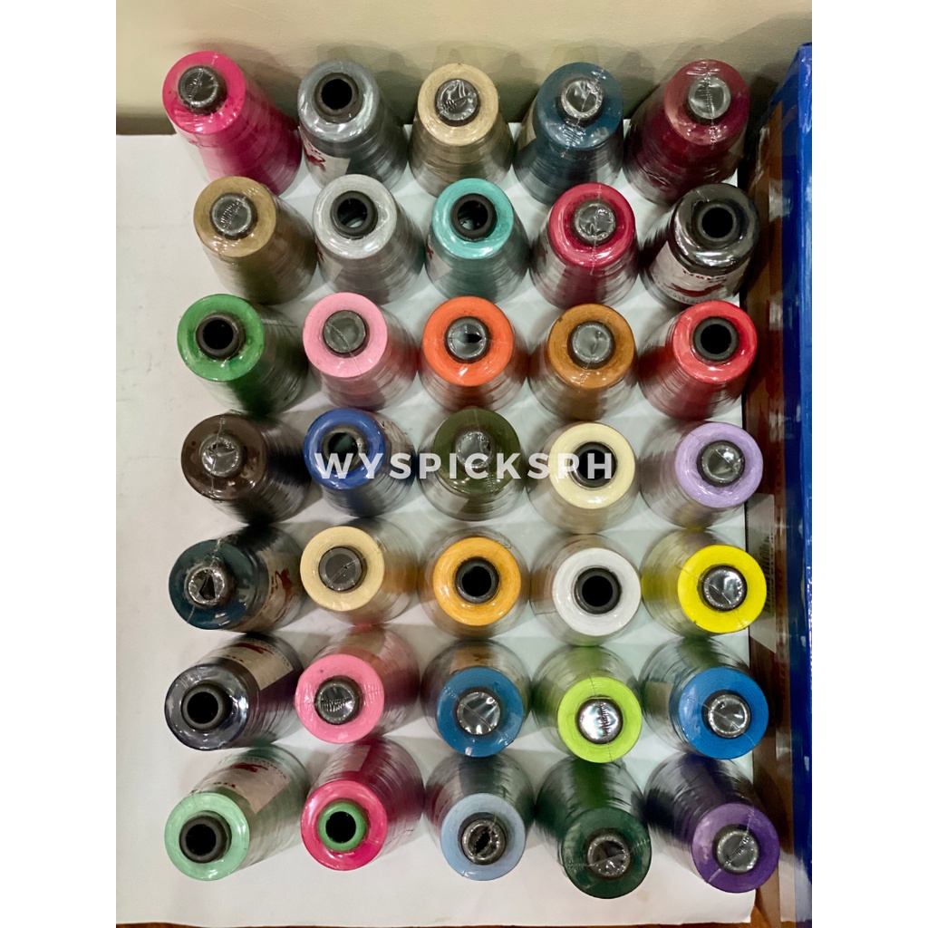 Tiger Sinulid Sewing Thread Ticket 50 [2700 Meters] (Per Spool/Cone ...