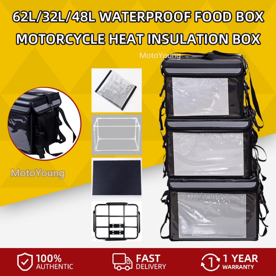 SA&MC Pizza Food 62L Delivery Bag Bundle