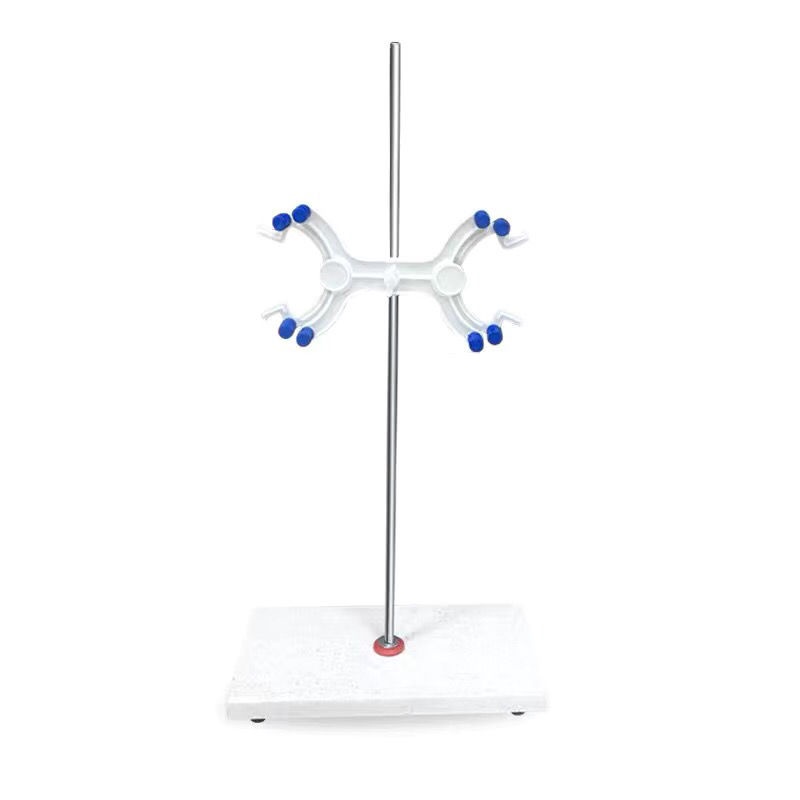 ﺴ Buret clamp butterfly aluminum titration laboratory bilateral unilateral plastic table