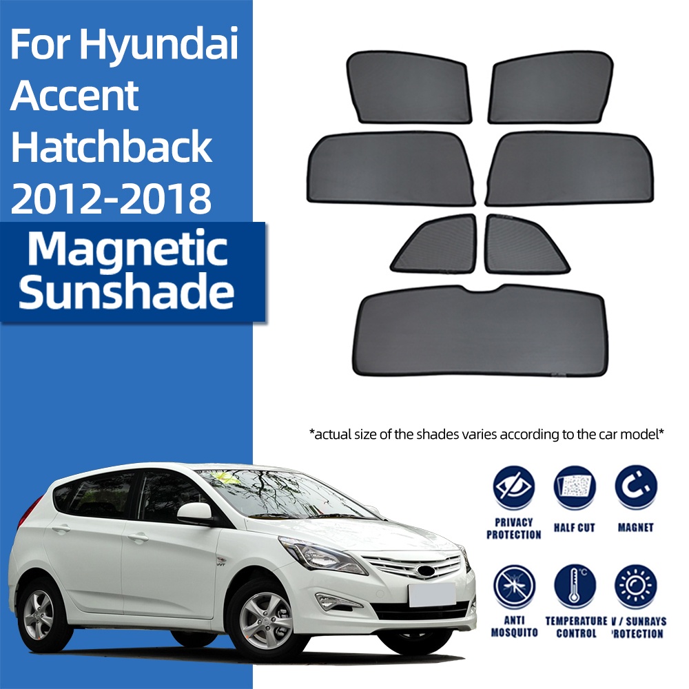 For Hyundai Accent RB Hatchback VERNA 20102017 Car Sunshade