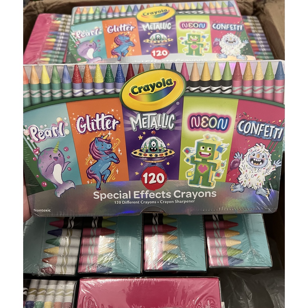 Crayola Special Effects Crayon Set Shopee Philippines