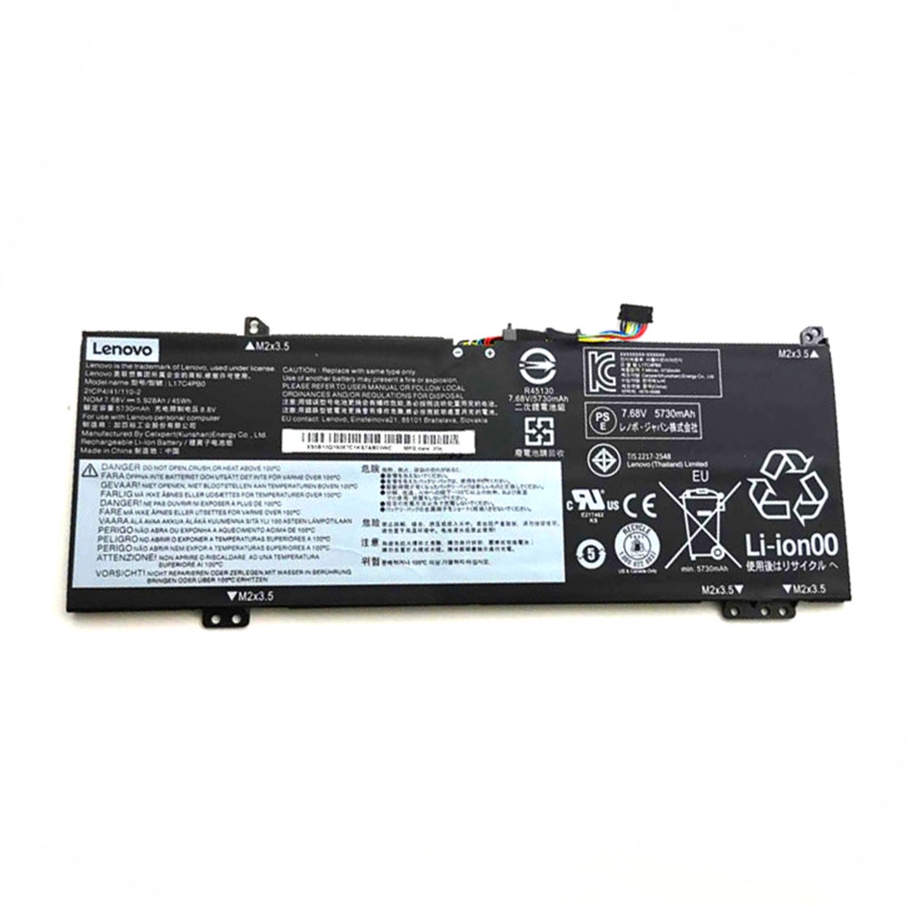 Batterie Oyomba L17C4PB0 Pour Lenovo Yoga 530 IdeaPad 6 530S - 45Wh Compatible Parfaite