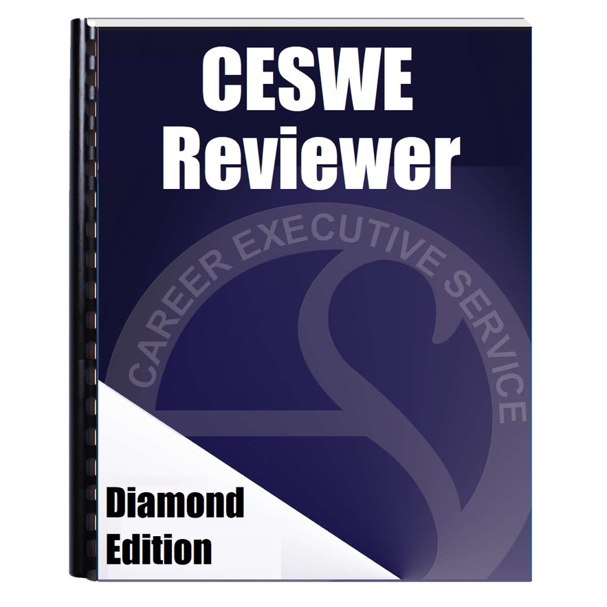 Career Executive Service Written Exam CESWE Reviewer Diamond Edition