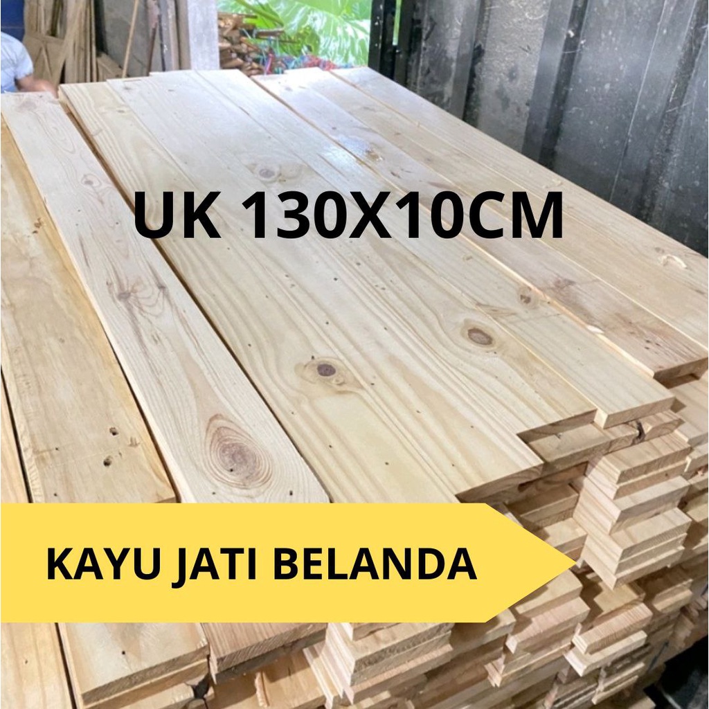KAYU Dutch Teak Wood Planks uk 130x10cm 1.5 Already In Fine Sand