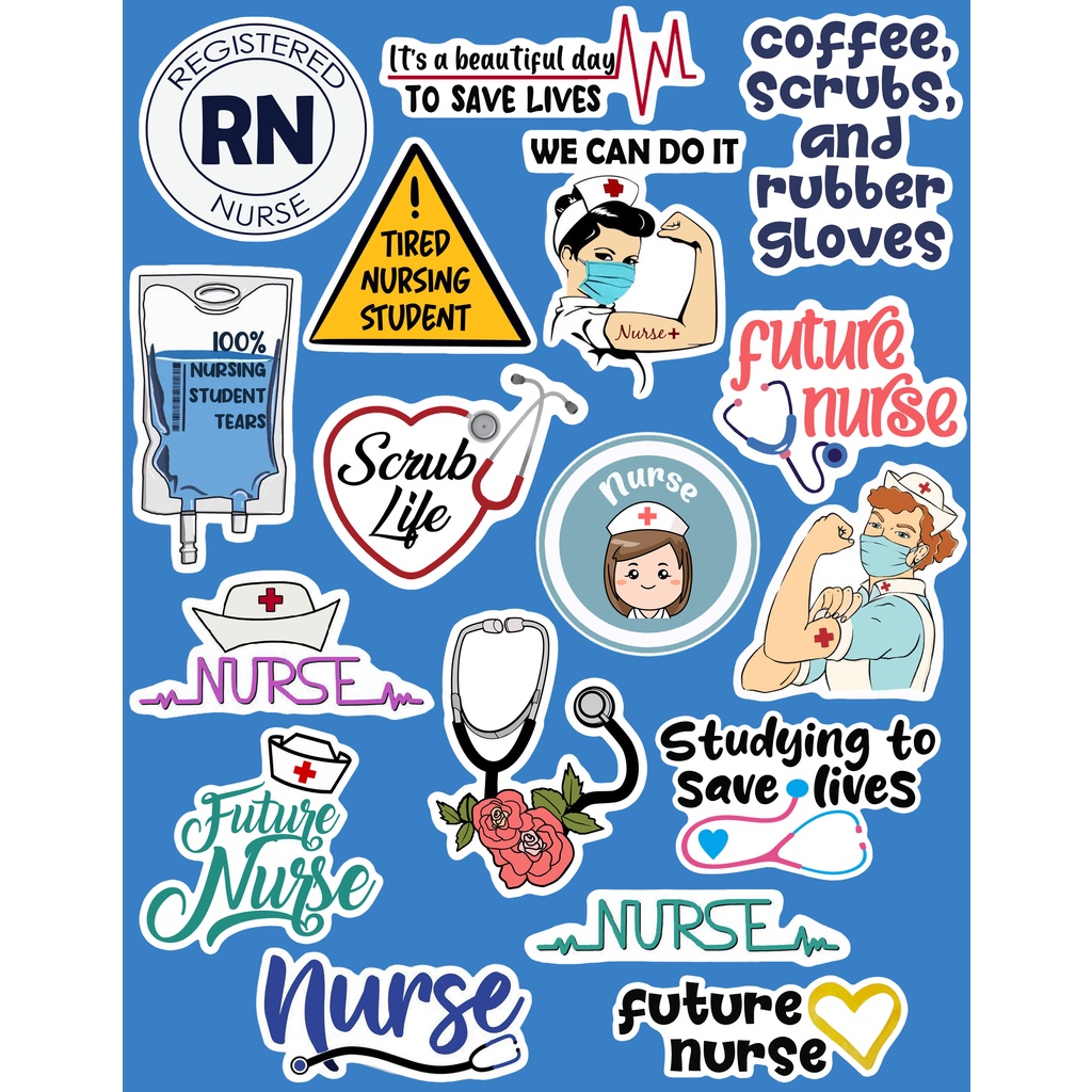 School Nurse Stickers  School Reward Stickers