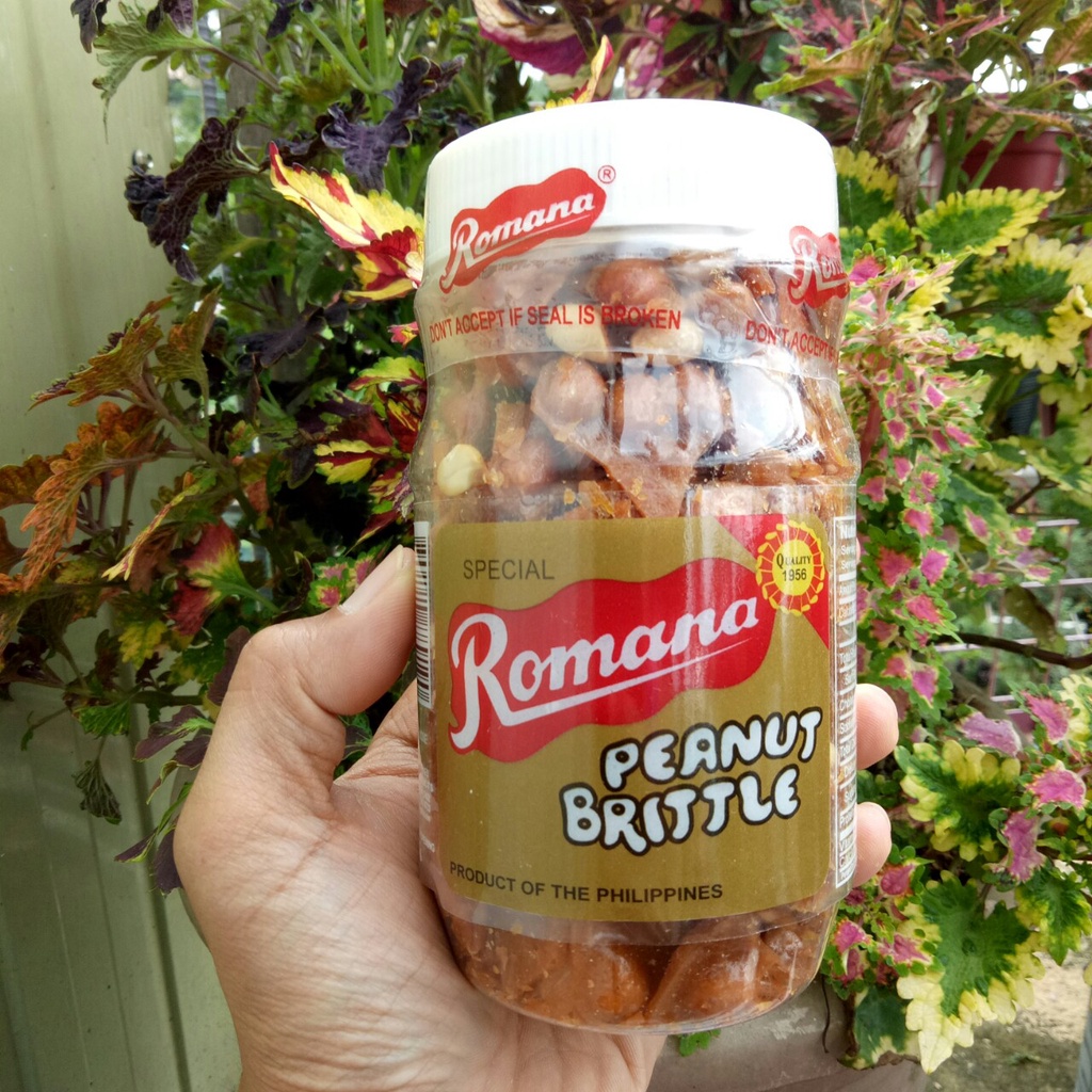 Romana peanut Brittle Tall 310 grams, Baguio Pasalubong, Baguio
