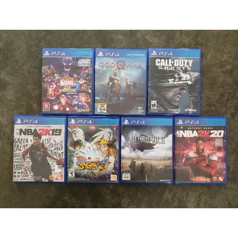 PS4 Games (pre owned) | Shopee Philippines