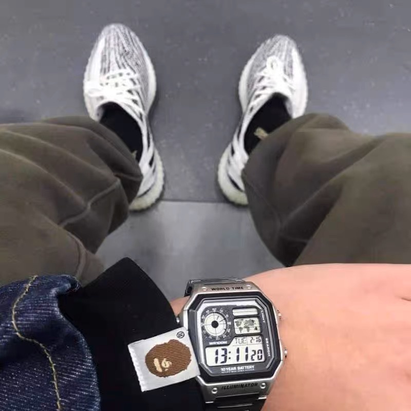 Digital Japan Vintage Unisex Style Fashion Watch Relo Led Light W0229 ...