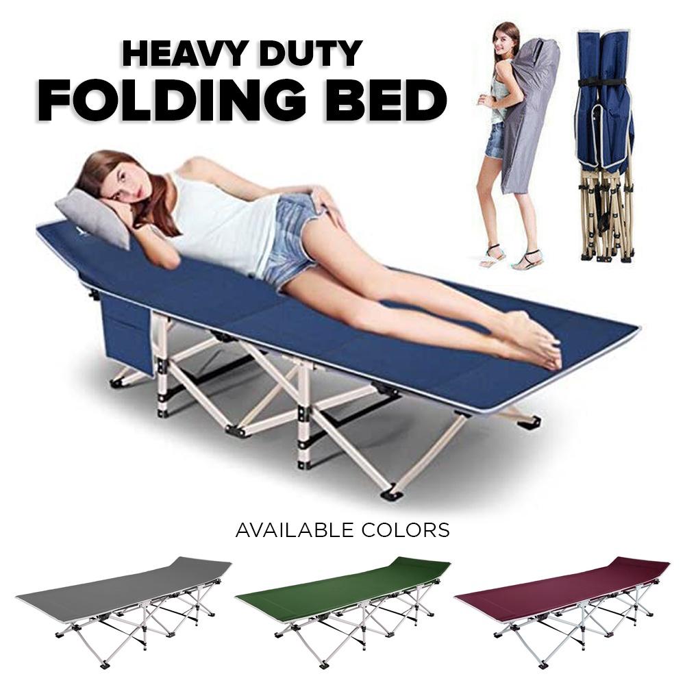 Heavy Duty Indoor / Outdoor Folding Bed Folding Sheets for people to ...