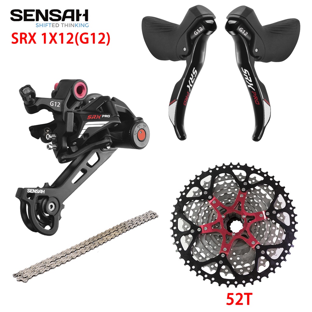 SENSAH SRX PRO 1x12 Speed, R/L Shifter Derailleurs 2024 Models 12V ...