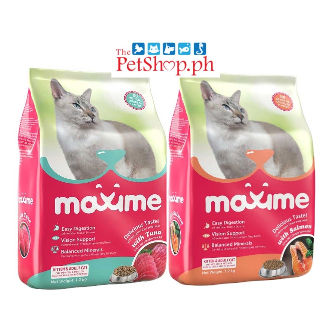 Maxime Dry Cat Food Kitten Adult 400g Shopee Philippines