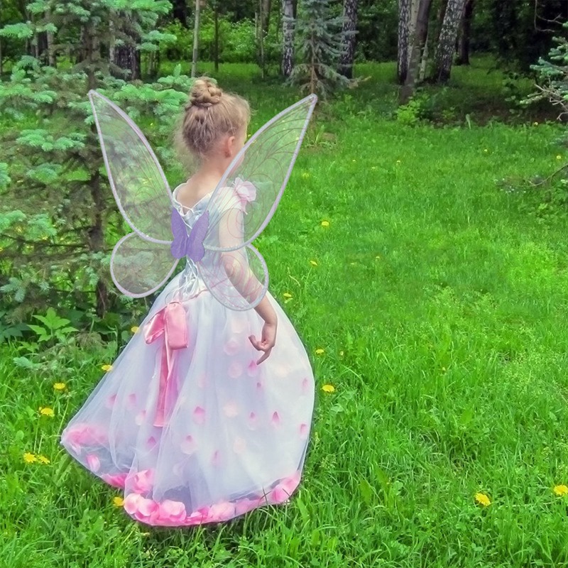 GC 3 Pcs/set Fairy Wings Butterfly Wings Girls Costumes For Cosplay