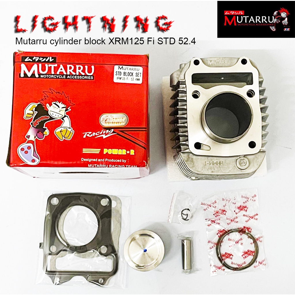 Mutarru cylinder block all Model W125 W100 Raider150 XRM110 Mio ...