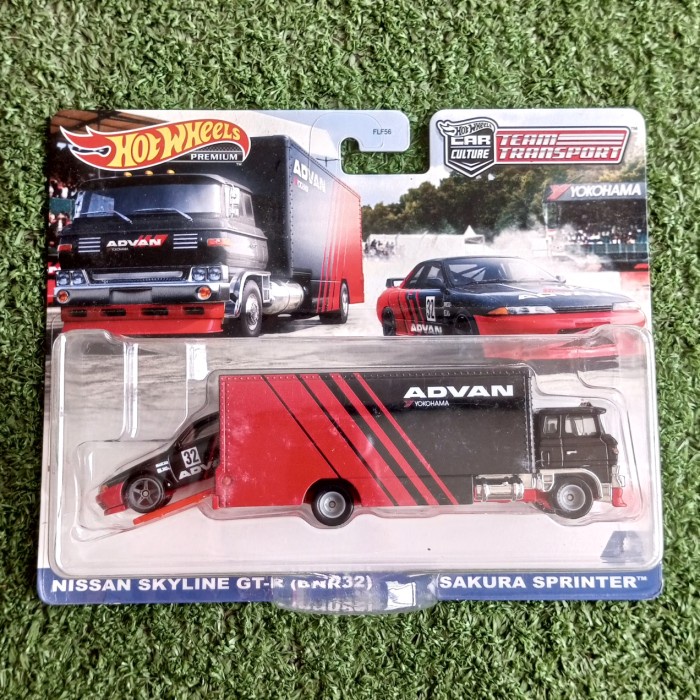 Hotwheels Team Transport Nissan Skyline GT-R R32 Sakura Sprinter - JDM ...