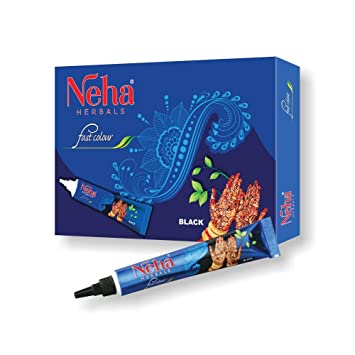 ON SALE:Neha Fast Color Henna Paste Cone- Black 25g {Made in India} EXP ...