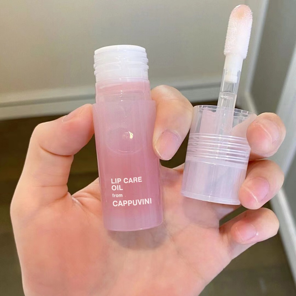 CAPPUVINI Daily Lip Moisturizing Oil Clear Care Balm 1pc/4g Shopee