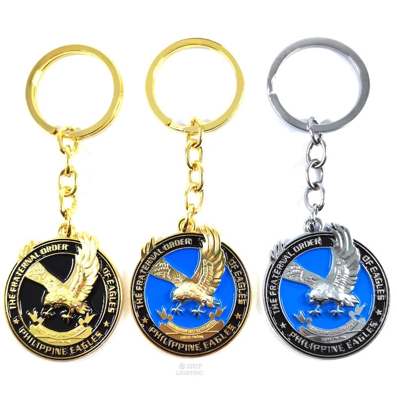 XINFAN Gift -The Fraternal Order Of Eagles TFOE Keychain / Philippines ...