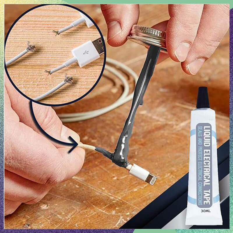 1PC 30ML/50ML Liquid Insulating Tape Repair Rubber Electrical Wire ...