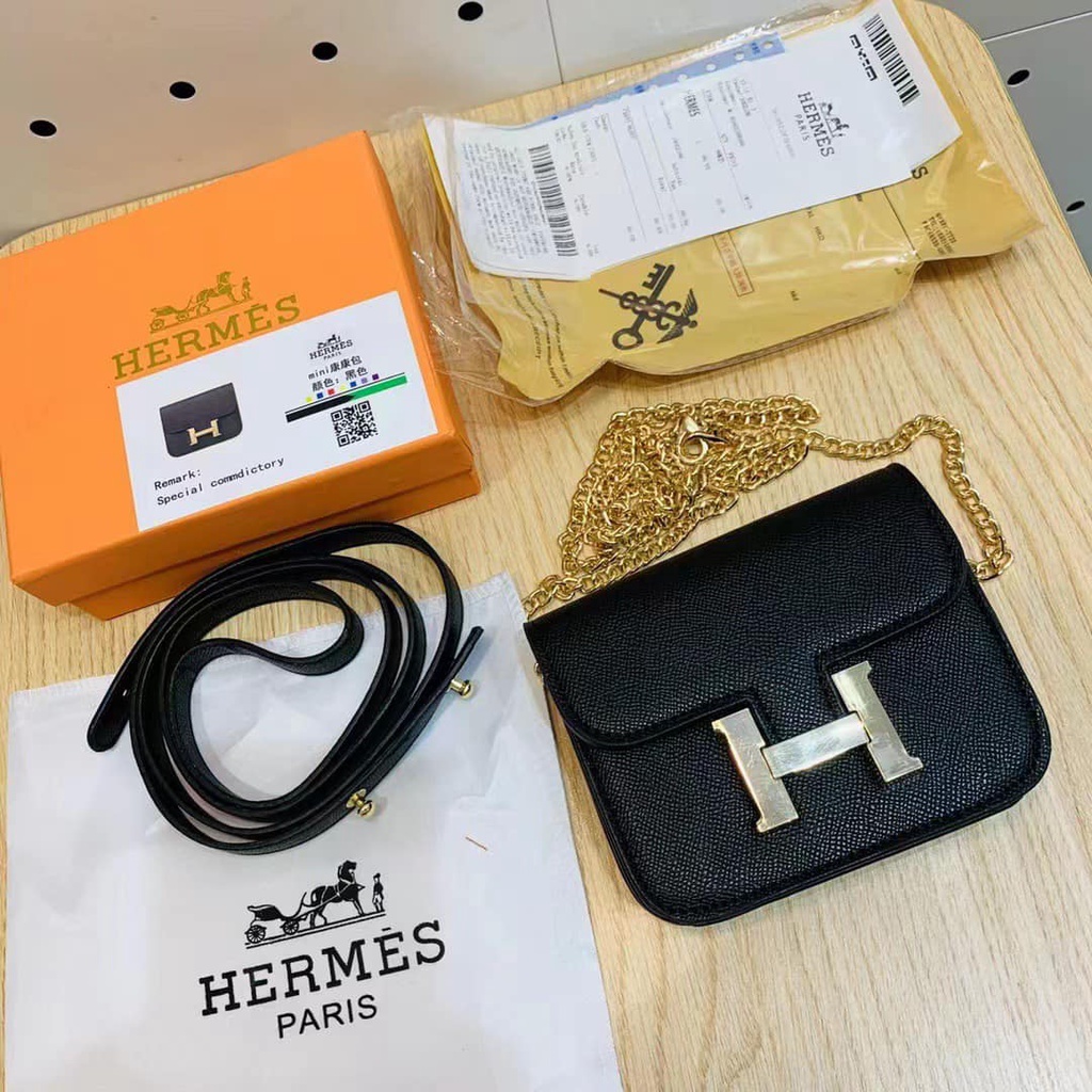 Hermes sling bag with box and resibo (TOP GRADE) Shopee Philippines
