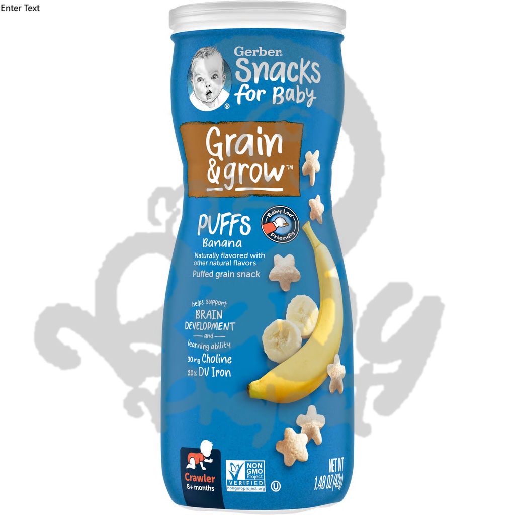 Gerbers Puff 8+month Banana Shopee Philippines