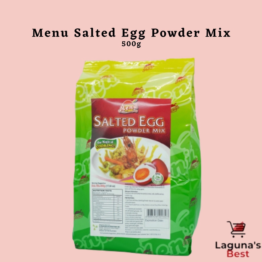 Menu Salted Egg Powder Mix 500g Shopee Philippines