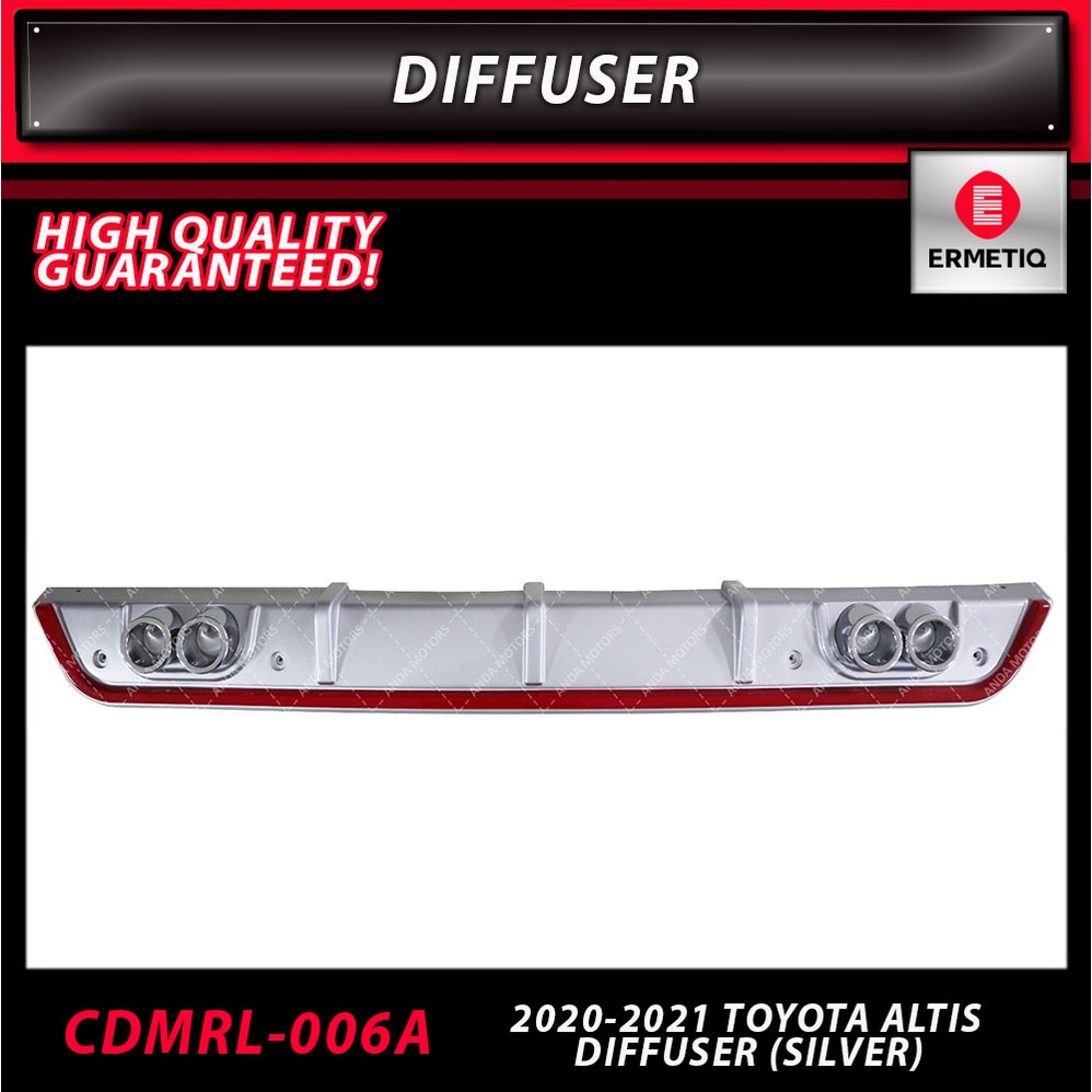 2020-2021 TOYOTA ALTIS DIFFUSER (SILVER) | Shopee Philippines