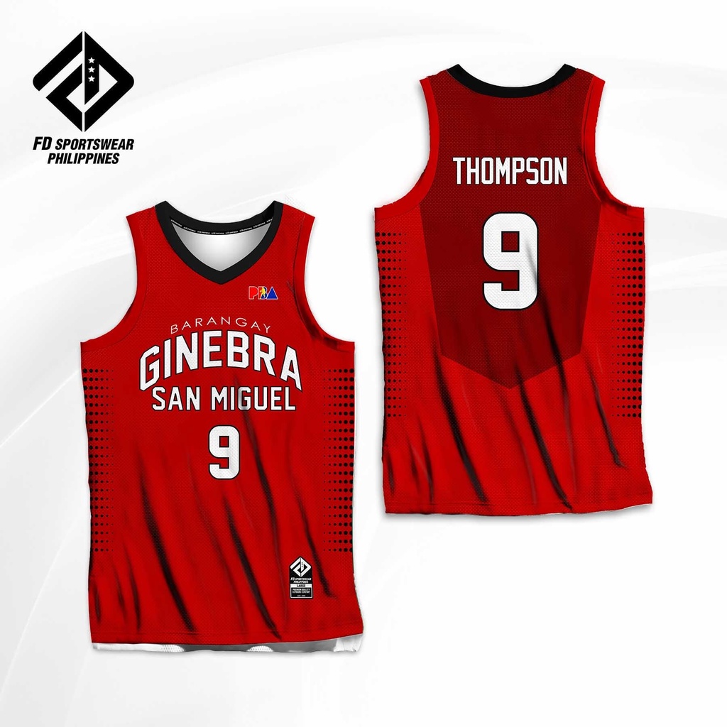BRGY. GINEBRA RED THOMPSON BROWNLEE MALONZO GRAY TENORIO STANDHARDINGER