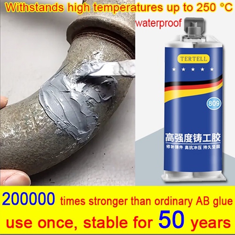 Metal Welding Repair glue Strong Soldering metal glue Waterproof Super