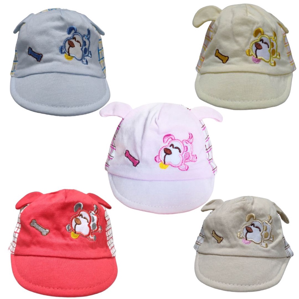 Cap Hat puppy 0-5M Baby Hat Kids Cap Baby Cap | Shopee Philippines