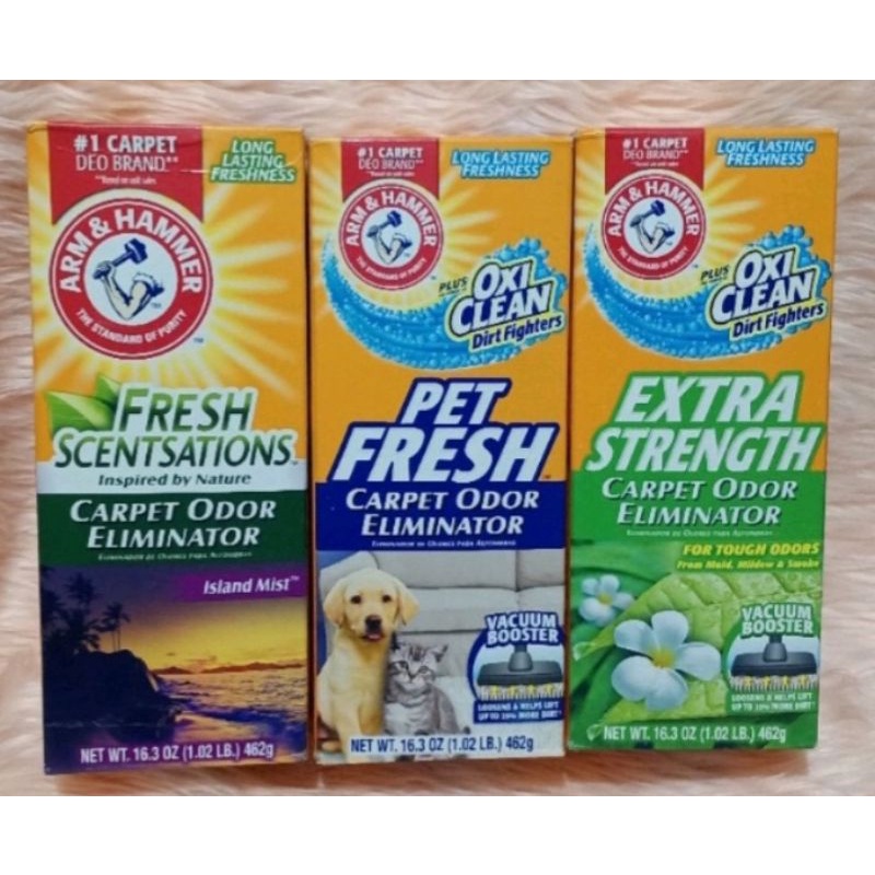 Arm & Hammer Pet Fresh Carpet Odor Eliminator Oxi Clean Vacuum Booster