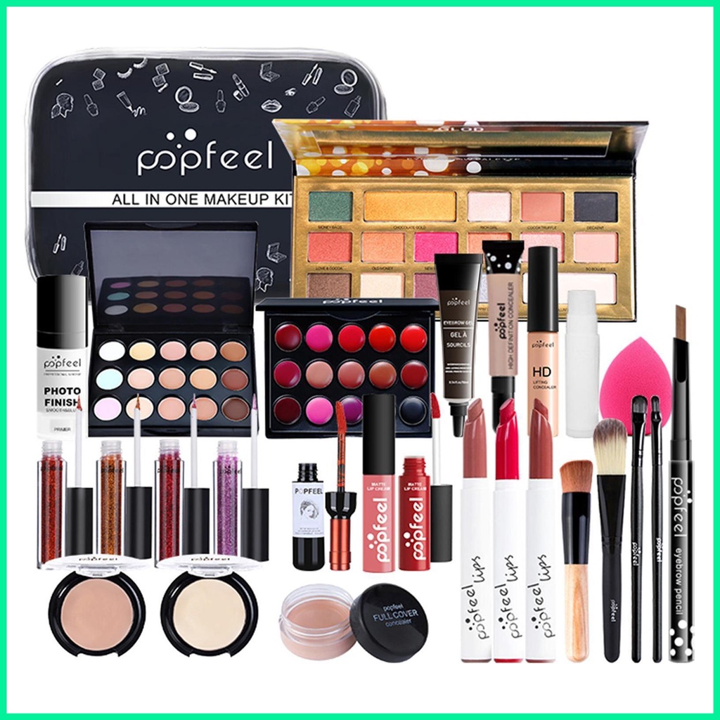 All In One Makeup Kit Makeup Set With Eyeshadows Lipstick Concealer ...