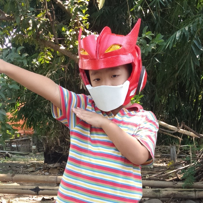 Costume/armor Mask mini force Shopee Philippines