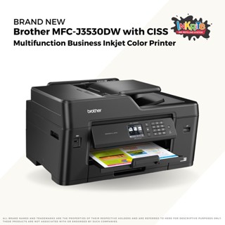 Brand New Brother MFC-J3530DW Inkjet Color Multifunction Printer with ...