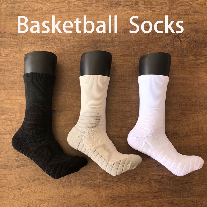 【ready sotck】MEN Socks Basketball Socks Elite Socks Thick Socks Sports  Socks Men socks makapal - Main Image