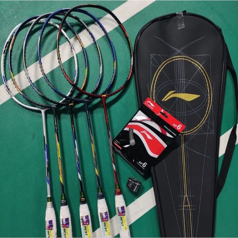 Badminton Racket Lining Super Series 99 Plus + Bag | Shopee Philippines