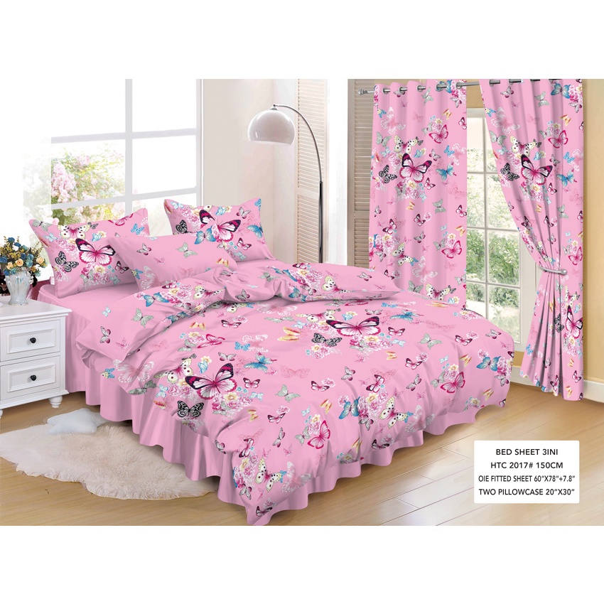3in1-pink-butterfly-single-double-queen-bed-sheet-children-s-bedroom