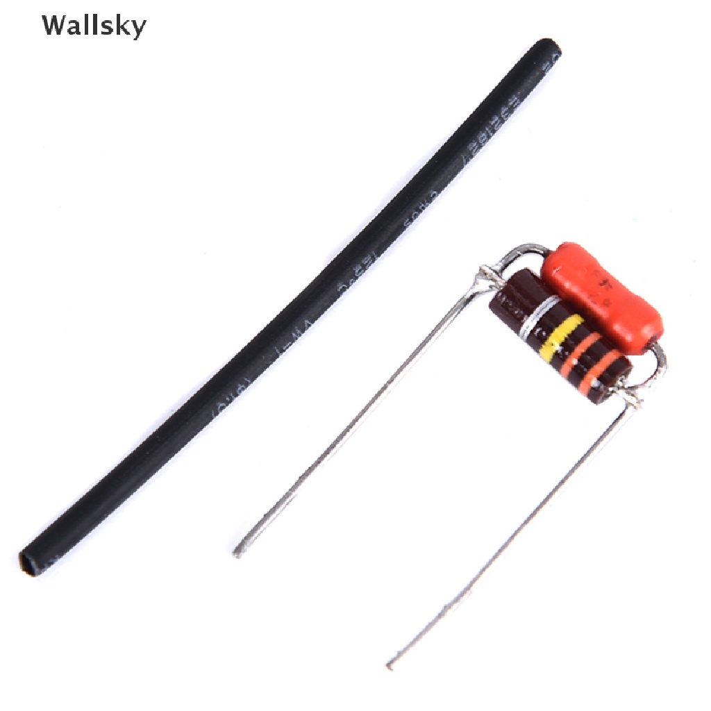 Wallsky> 1 Set Electric Guitar Volume Treble Bleed Kit Guitar Volume