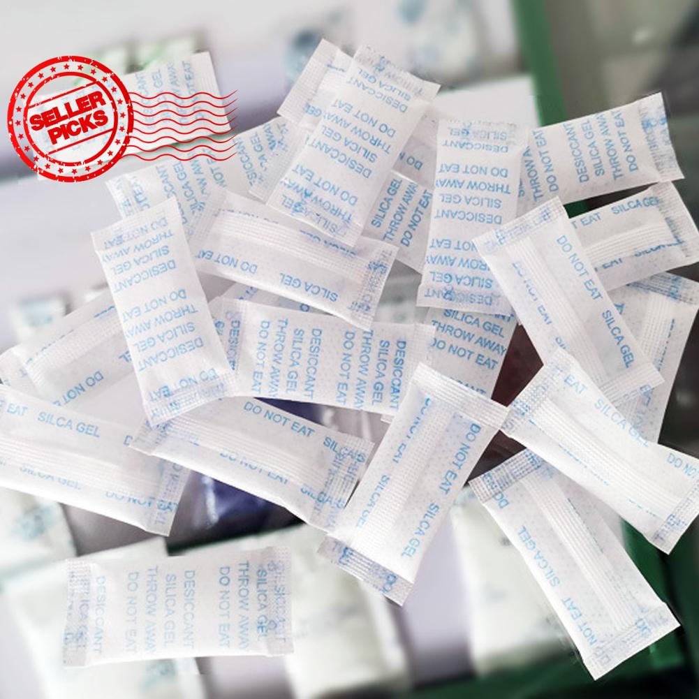 20/50/100 Pack 0.5g NonToxic Silica Gel Sachet Desiccant Living