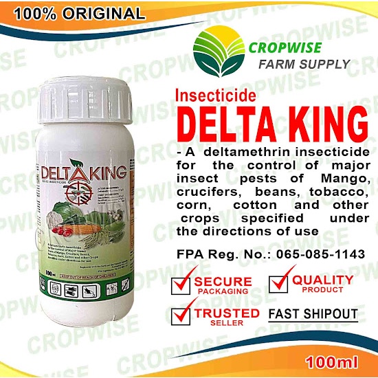 DELTA KING 2.5 EC Insecticide 100ml Deltamethrin Shopee Philippines