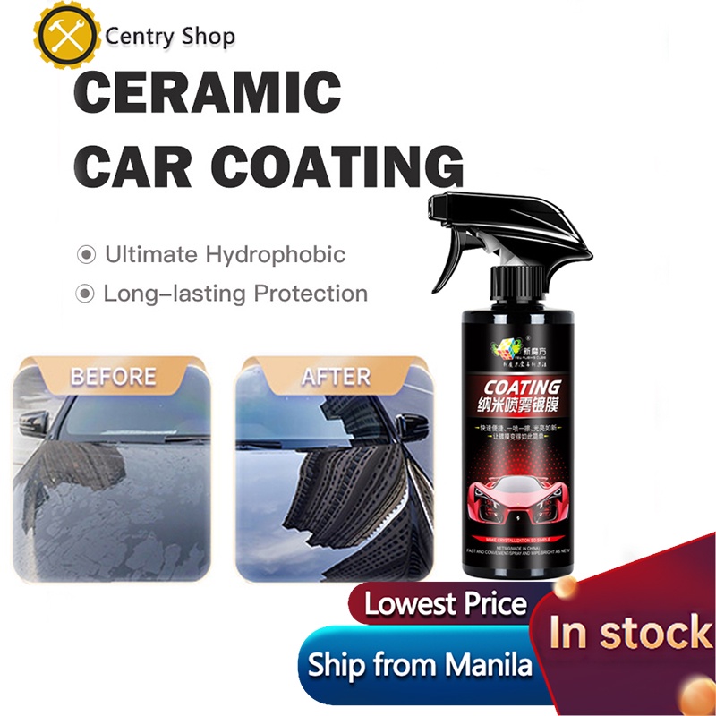 Car Nano Coating Spray Car Wax Spray and Polish Twoinone Auto Car