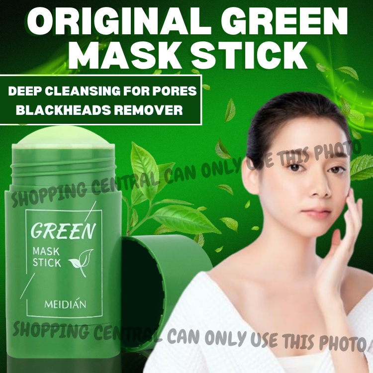 Green Mask Stick Meidian Anti acne Face mask Moisturizer for face Green Tea Mask Originals