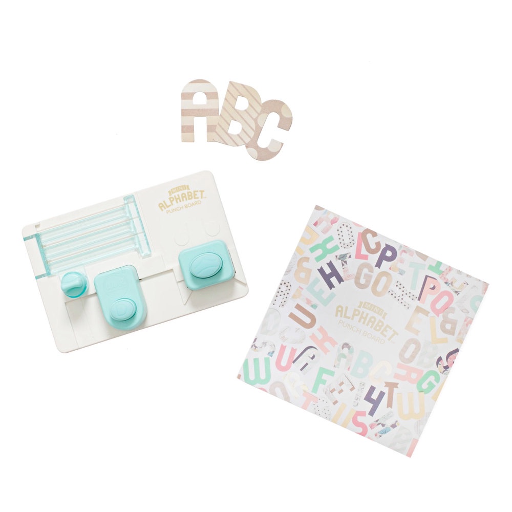 We R Memory Keepers Mini Alphabet Punchboard | Shopee Philippines