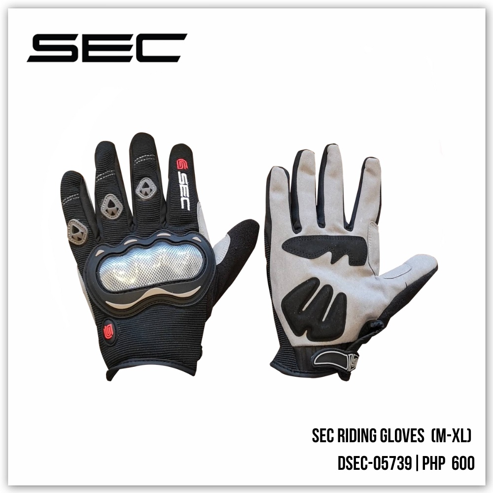 DSEC05739 SEC Riding Gloves (MXL) Shopee Philippines
