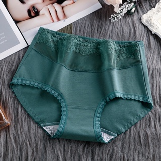 Sexy Lace Seamless High Waist Cotton Pure Cotton Ladies Briefs For